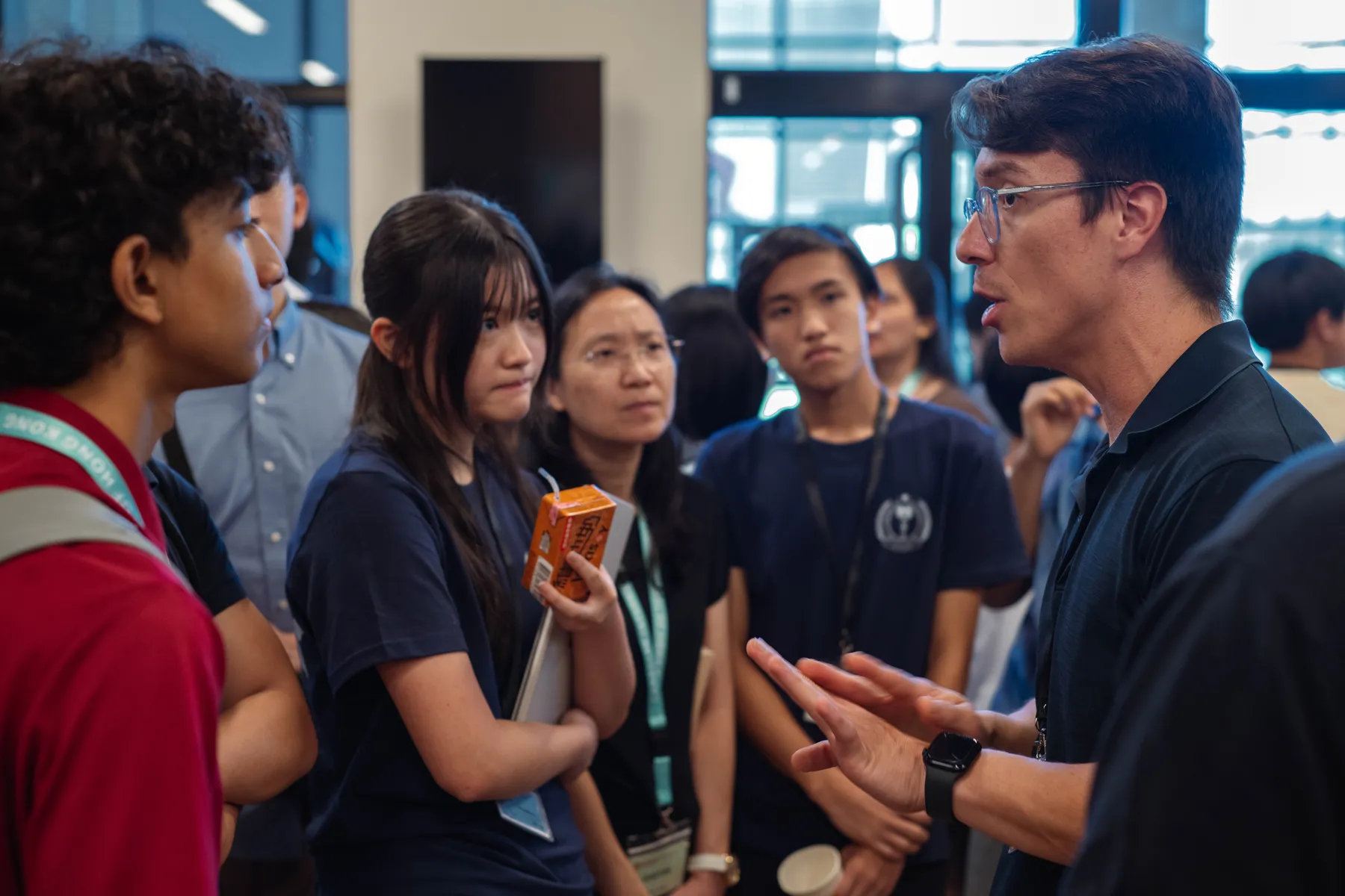 Students on a Medefine programme